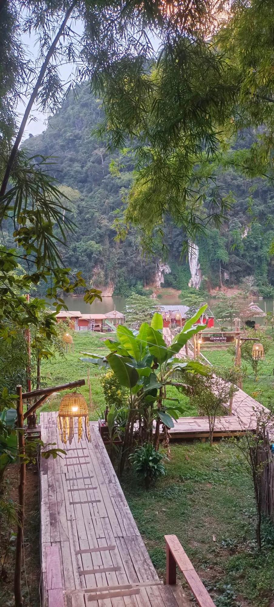 Ou River House Nongkhiaw エクステリア 写真